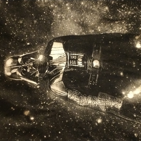 EUC! Lucasfilms Ltd Star Wars Darth Vader Light Saber Print T-shirt Size S - Picture 3 of 9
